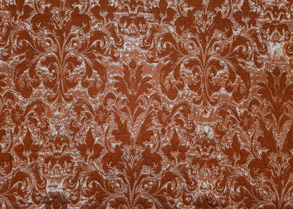 Jacquard / Brokade - Rose Metallic/Bourdeaux