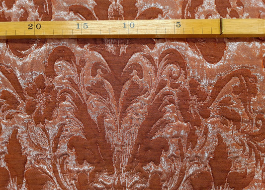 Jacquard / Brokade - Rose Metallic/Bourdeaux