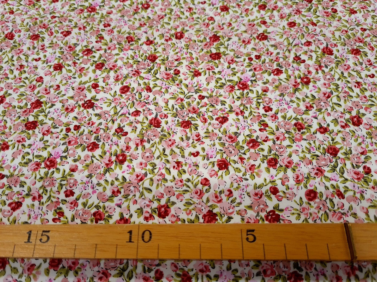Blomstret Bomuld