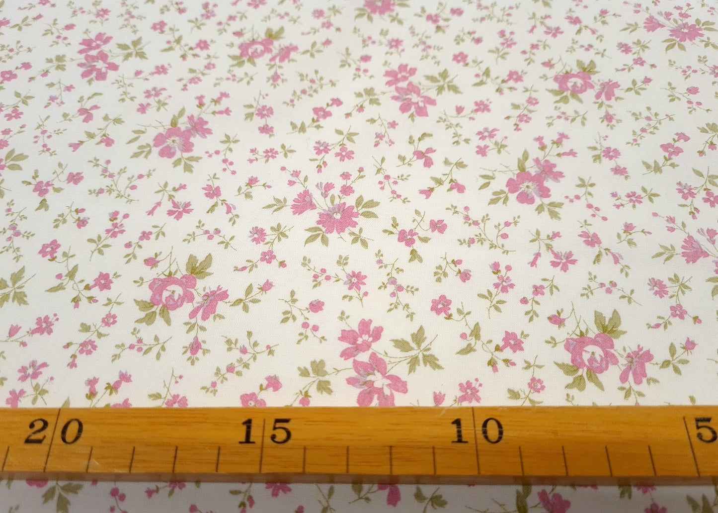Blomstret Bomuld