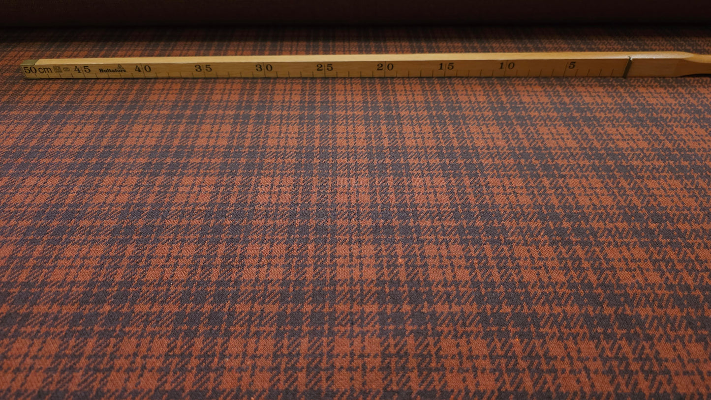 Bomuld Polyester Plaid Ternet