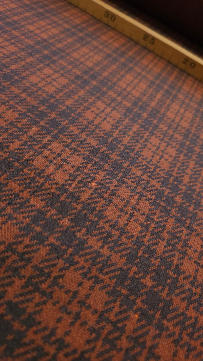 Bomuld Polyester Plaid Ternet