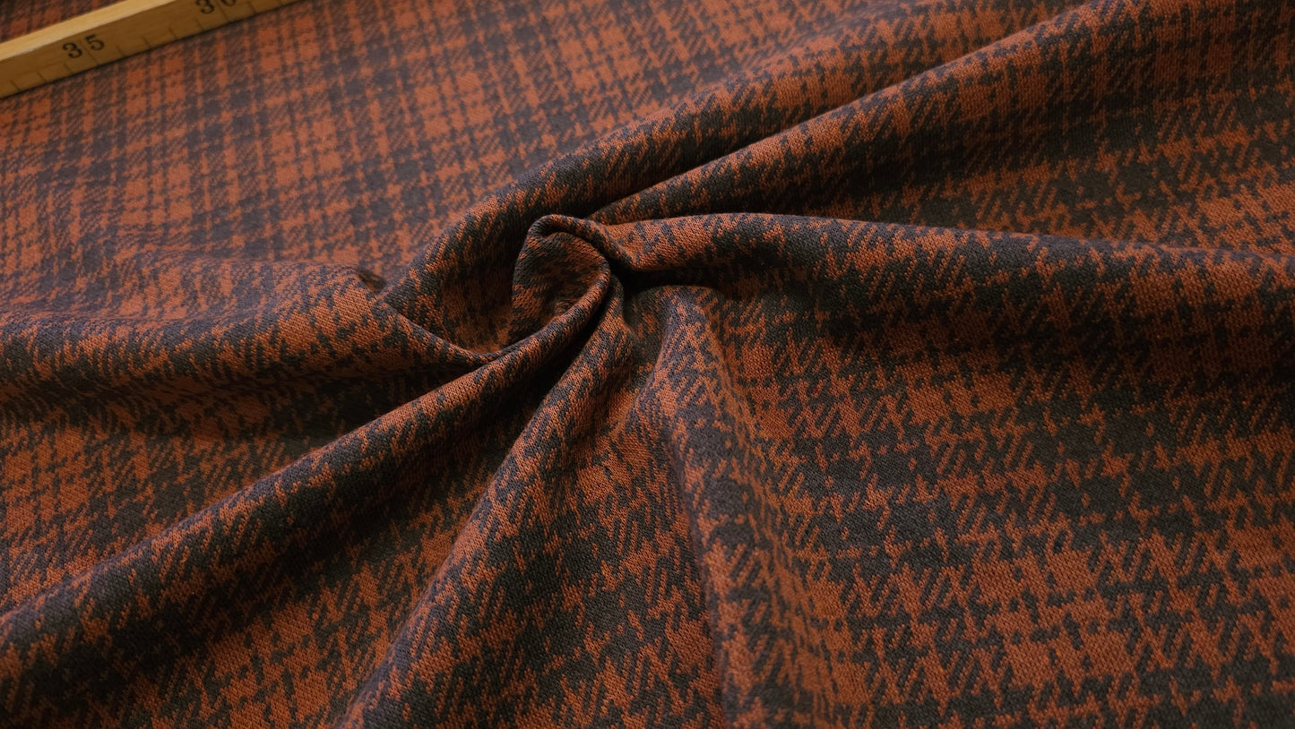 Bomuld Polyester Plaid Ternet