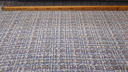 Tweed Vævet Polyester Bomuld Viskose