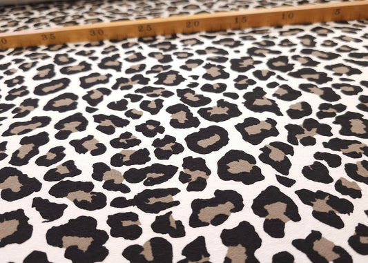 Bomuld French Terry Dyreprint