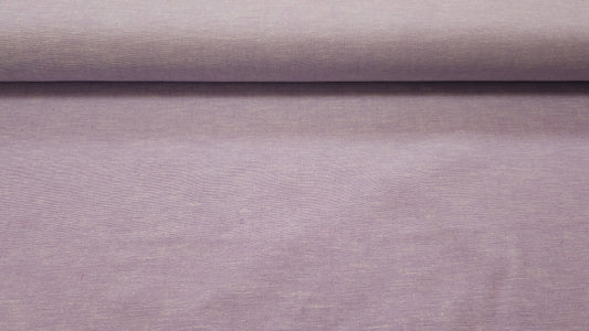 Hør og Bomuld Vævet Lilla