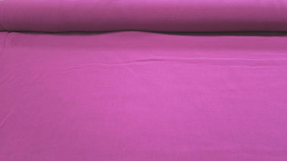 Silke Chiffon Ensfarvet Lilla