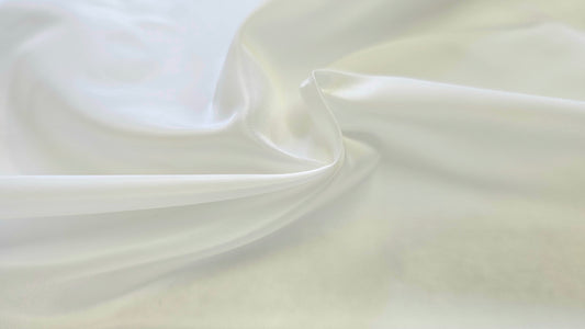 Silke Viskose Foer Hvid