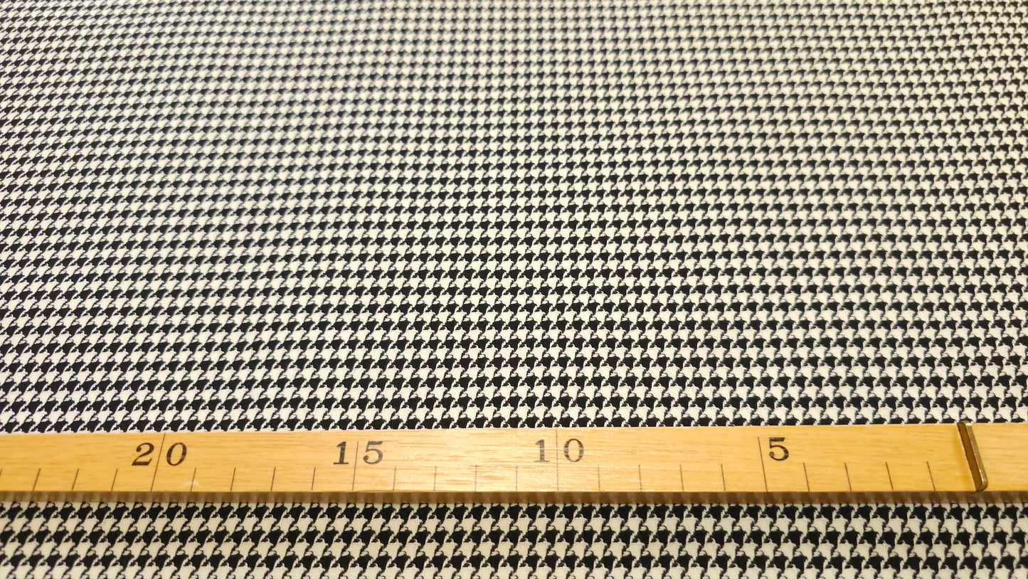 Uld Tweed Houndstooth