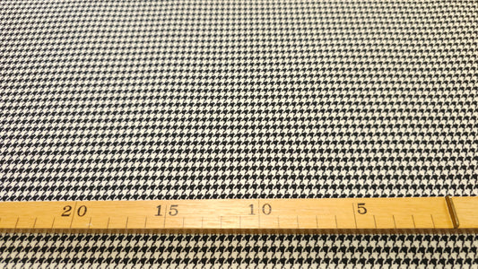 Uld Tweed Houndstooth