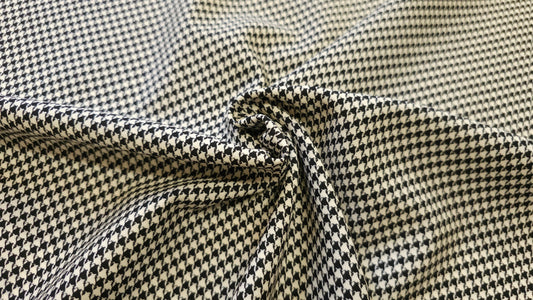 Uld Tweed Houndstooth