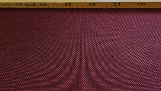 Bomuld Jacquard Bourdeaux Sort