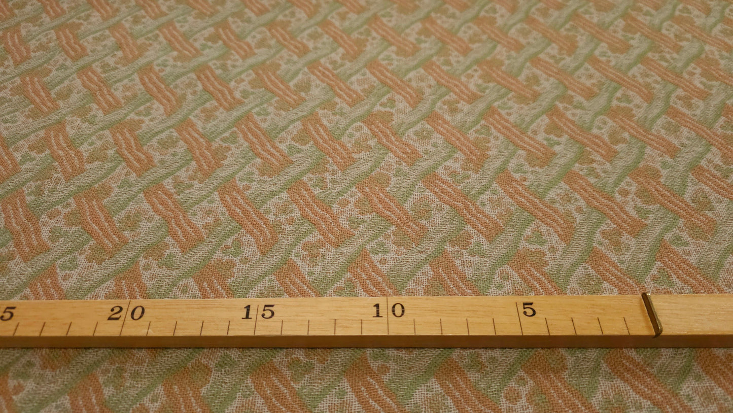 Uld Jacquard Stribet