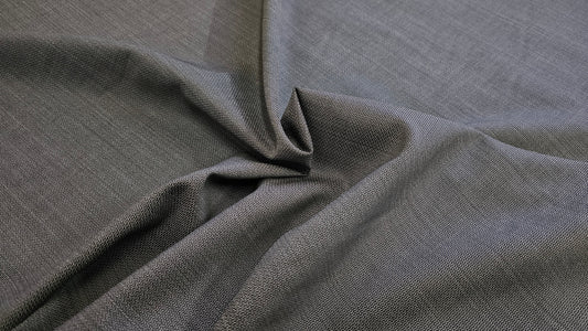 Jomfruuld Grå Stof til Jakkesæt