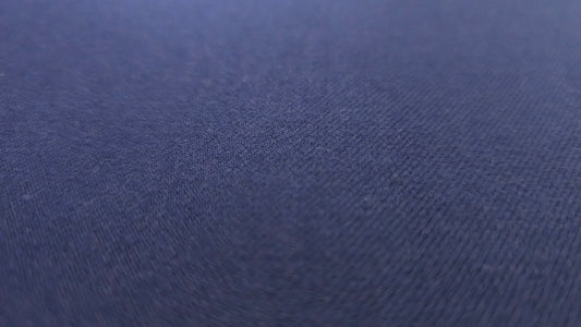 Uld Twill Marineblå