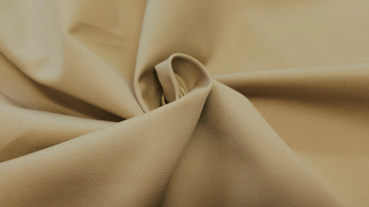 Bomuld Twill Beige