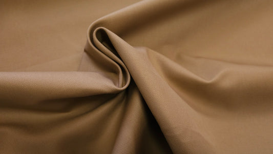 Bomuld Twill Beige