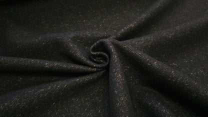 Melange Bomuld Jomfruuld Beige/Sort