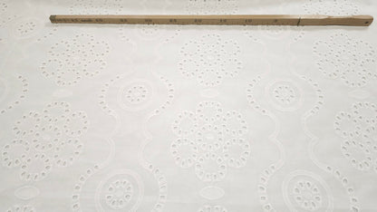 Bomuld Batiste Broderie Anglaise