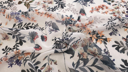 Chiffon Blomstret