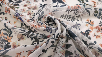Chiffon Blomstret