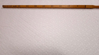 Bomuld Batiste Broderie Anglaise