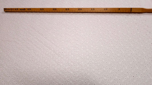 Bomuld Batiste Broderie Anglaise