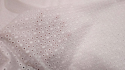 Bomuld Batiste Broderie Anglaise