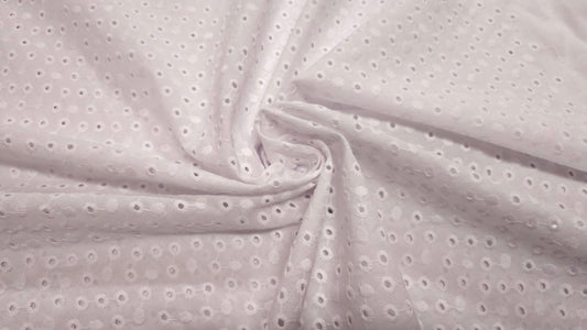 Bomuld Batiste Broderie Anglaise