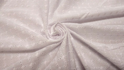 Bomuld Batiste Broderie Anglaise