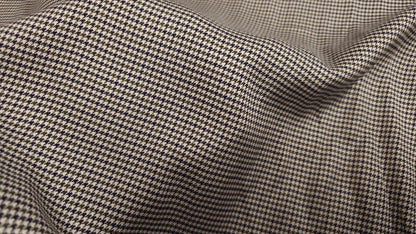 Uld Viskose Houndstooth