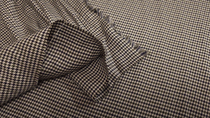 Uld Viskose Houndstooth