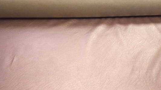 Imiteret læder med stræk, Pearl Rose