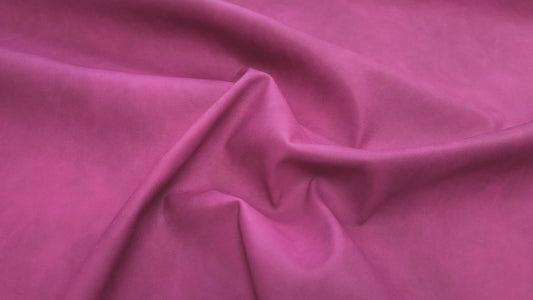 Imiteret læder med stræk, Fuchsia