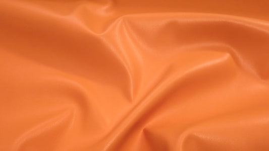 Imiteret læder med stræk, Orange