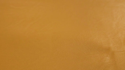 Imiteret læder med stræk, Sennepsgul