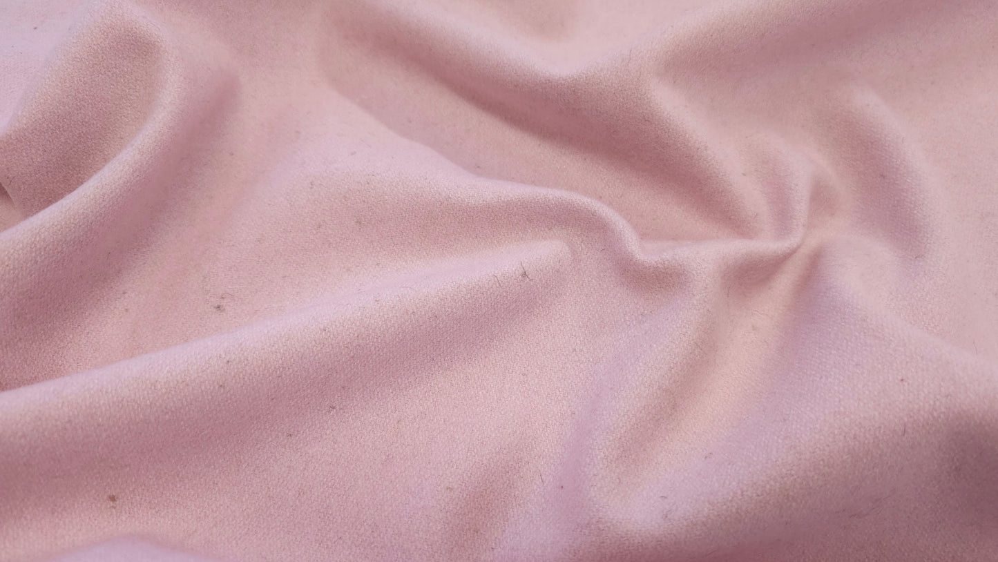 Uld Twill Pink Melange