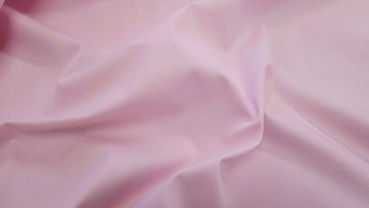 Bomuld Viskose Pique Pink