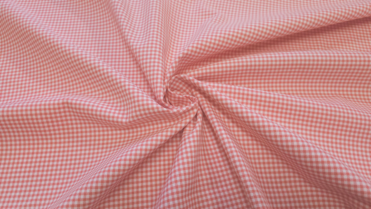 Bomuld Ternet Orange