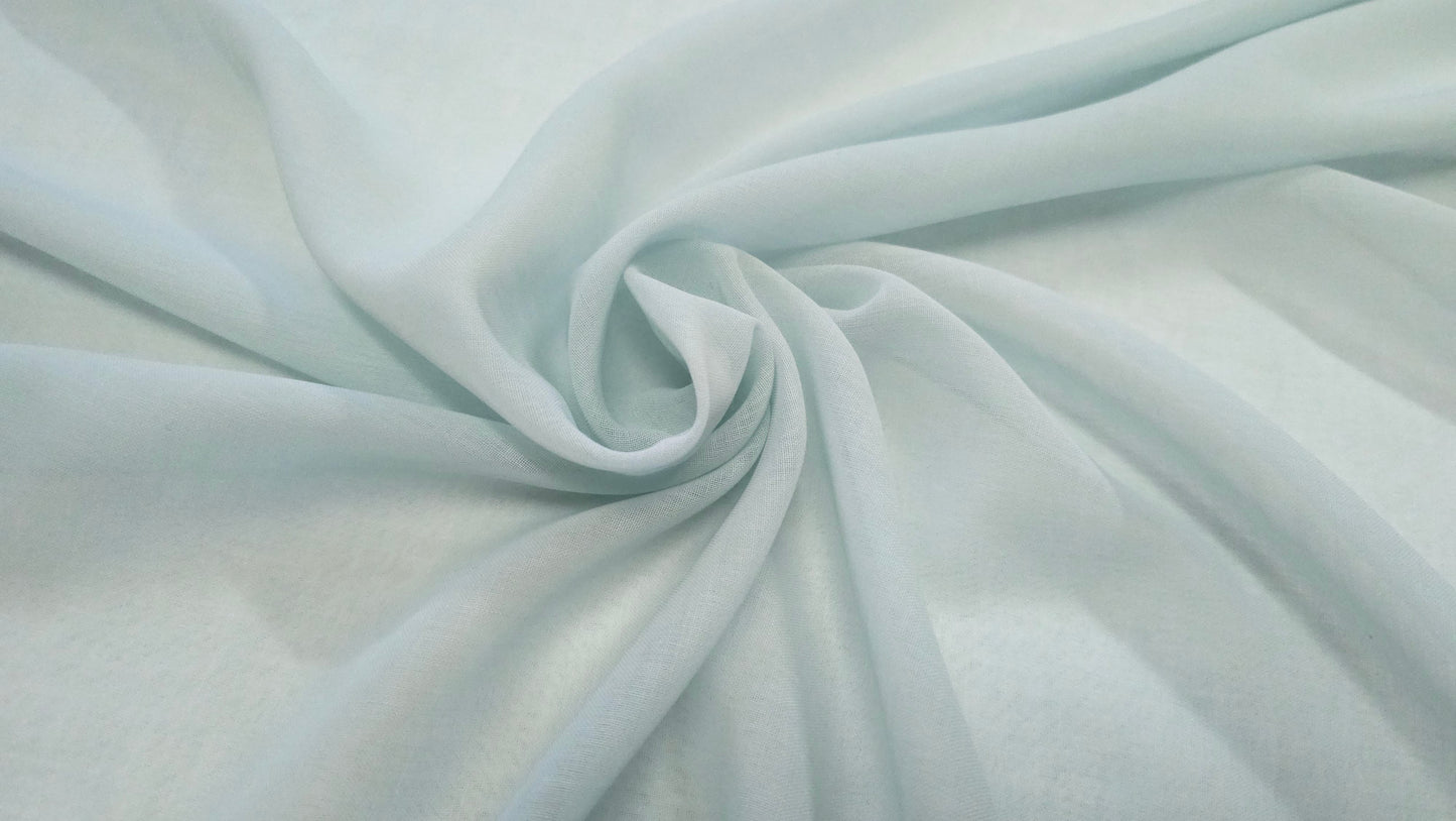 Uld Vævet Mintgrøn