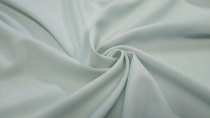 Uld Polyester Twill Vævet Mintgrøn