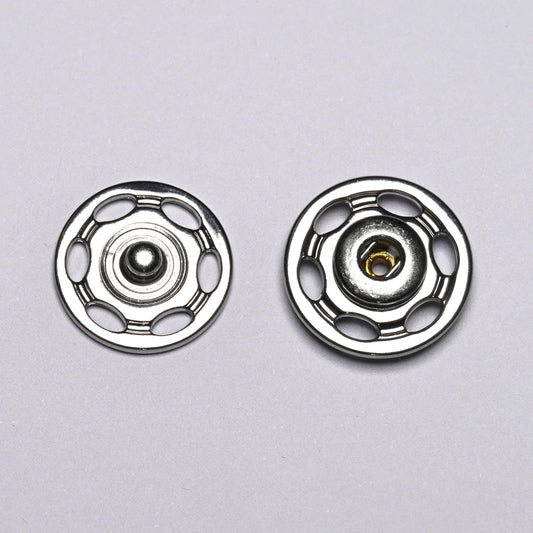 Tryklåse 20mm. sølv