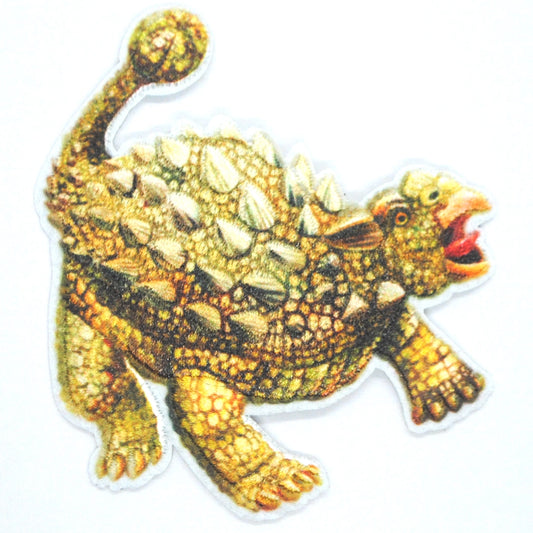 Strygemærke Broderet Dinosaurus 6,4 x 7,1 cm