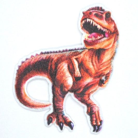 Strygemærke Broderet Dinosaurus 5,2 x 6,5 cm