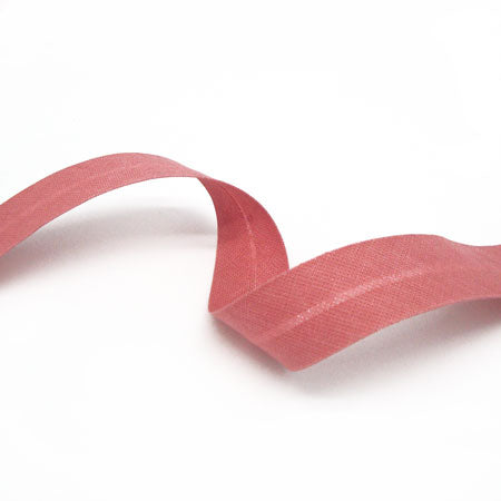 Bomuld skråbånd 40/20 mm., Flere farver - 5 mtr. kort