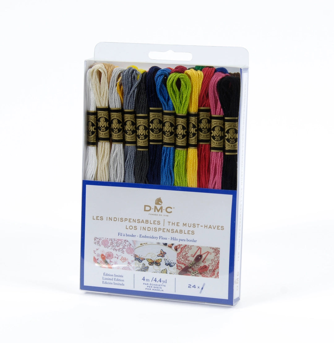 Moulinégarn sampak 24 farver "must haves"