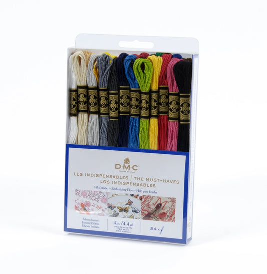 Moulinégarn sampak 24 farver "must haves"