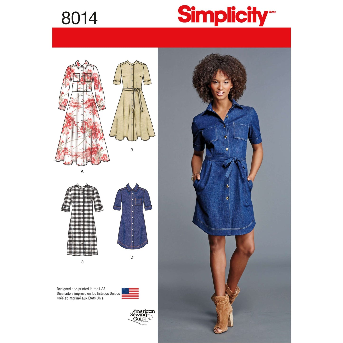 Simplicity Symønster - 8014