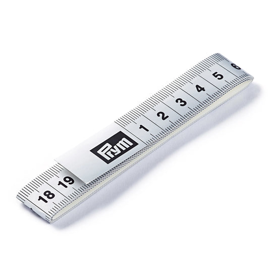 Målebånd fixo selvklæbende sølv 150 cm
