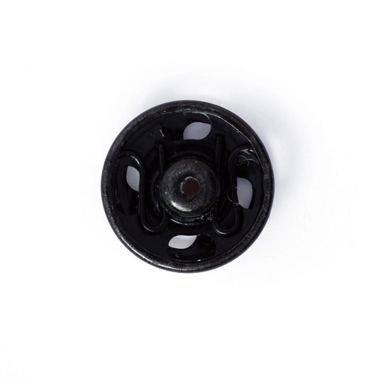 Tryklåse 11 mm sort (12 stk)